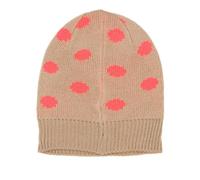 CODELLO Strickmütze mit Punkten Beige