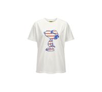 "Codello x Peanuts Cotton T-Shirt mit Snoopy-Motiv, Weiß" XL