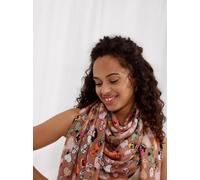 CODELLO Peanuts Halstuch Damen, 140x140cm, 100% Polyester, dünnes Tuch mit Peanuts Print