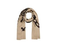 CODELLO Women FIL COUPÉ Scarf Cotton Mix Leopard - 70X180CM