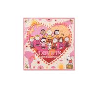 Codello Tuch aus reiner Seide mit Motiv-Print Modell 'Nicki' in Pink, Größe 1