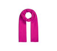 Codello Schal SOLID SELFFRINGED - Twill-Struktur, mit Selbstfransen - Pink One Size Damen