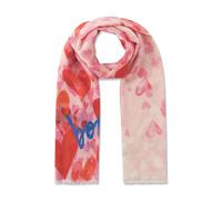 CODELLO Women Printed Scarf MODAL/Cotton Hearts r - 70X180CM