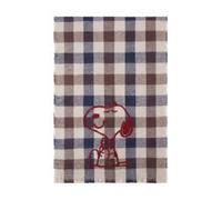CODELLO WOVEN SCARF POLYACRYLIC CHECKS WITH EMBROIDERY 65X190CM
