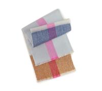 CODELLO WOVEN SCARF TUCH RECYCLED POLYESTER CHECKS 42S0114