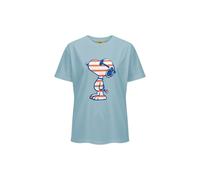 "Codello x Peanuts Cotton T-Shirt mit Snoopy-Motiv, Blau" S