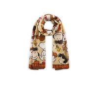 CODELLO X Peanuts Forever, Schal, Beige-Mehrfarbig