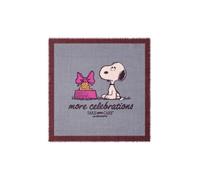 Codello X Peanuts Woll-Modal Tuch mit Snoopy-Motiv, Grau