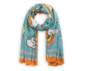 Codello X Snoopy "Happy" Schal, Hellblau