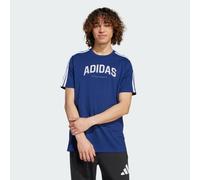 adidas Codes Collegiate Linear Graphic T-Shirt Herren JM0382 - dark blue XL