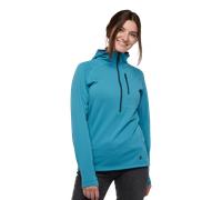 Coefficient 1/4-Zip Fleece Hoody - Women's Damen - Black Diamond Black S