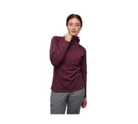 Coefficient 1/4-Zip Fleece Hoody - Women's Damen - Black Diamond Black XL