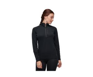 Coefficient LT Quarter Zip - Women's Damen - Black Diamond 0002-Black M