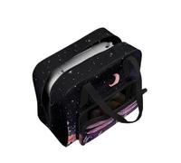 COEQINE Nähmaschinen-Aufbewahrungskoffer, leichte Tragetasche mit Druck, Multi-Taschen-Organizer für Reisen, 50,8 x 25,4 x 33 cm, Lila Libelle, Reisetasche