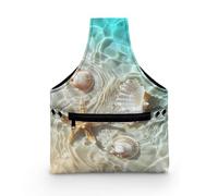 COEQINE Nähset im Hawaii-Stil für Erwachsene, Seestern-Aufbewahrungsbehälter für Nähzubehör, Größe S, Nähset, Aufbewahrungsbox mit Griffen für Reisen, Seestern-Aufbewahrungsbox, 20 x 26 cm