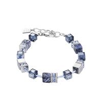 COEUR DE LION Armband - GeoCUBE® Armband Sodalith & Hämatit - Gr. ONE SIZE - in Blau - für Damen