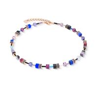 GeoCUBE® Iconic Halskette Blue Moon Roségold