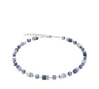 COEUR DE LION Halskette - GeoCUBE® Halskette Sodalith & Hämatit - Gr. unisize - in Blau - für Damen