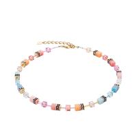 COEUR DE LION Halskette - GeoCUBE® Iconic Halskette - Gr. unisize - in Blau - für Damen