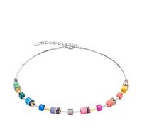 COEUR DE LION Halskette - GeoCUBE® Iconic Lite Halskette - Gr. unisize - in Mehrfarbig - für Damen