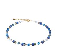 COEUR DE LION Halskette - GeoCUBE® Iconic Precious Halskette - Gr. unisize - in Blau - für Damen