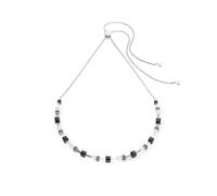 Coeur de Lion Halskette - Mysterious Cubes & Pearls - 408510.1317.0 silber