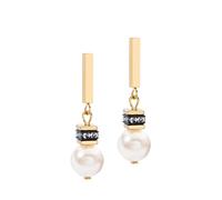 COEUR DE LION Ohrringe - GeoCUBE® Iconic Pearl Mix Ohrringe - Gr. unisize - in Weiß - für Damen