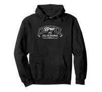 Coffee Brew Retro College Style | Fuel for Dreamers Pullover Hoodie