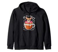 Coffee Chihuahua Donut Chihuahuas Kapuzenjacke