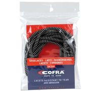 COFRA BOW Schnürsenkel schwarz/grau 110cm