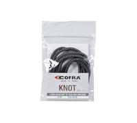 Cofra Schnürsenkel Schwarz/Grau 130 cm