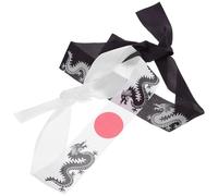 COHEALI 2 Stück pack Japanische Stirnbänder aus Polyester Sportliches Stirnband mit Glattem Tragegefühl Geeignet für Verschiedene Kopfgrößen als Sushi Koch Stirnband oder Sportstirnband