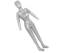 COHEALI Aufblasbare Weibliche Schaufensterpuppe aus Langlebigem PVC Leicht Transportierbares Kleiderdisplay für Laden und Schaufenster