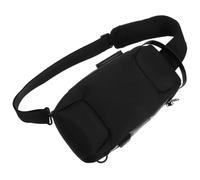 COHEALI Herren Reise Schultertasche aus robustem Oxford Material, diebstahlsichere Brusttasche mit praktischem USB Anschluss für Camping und Shopping