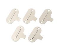 COHEALI Nähmaschinenschraubendreher 5 Stück Metall Schraubendreher für Stichplatte und Spulenkapsel Langlebiges Reparaturwerkzeug für Heimnähmaschinen Präzises Maschinenreparaturzubehör