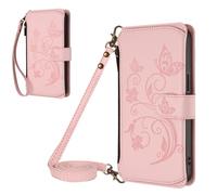 Coins Wallet Back Case für Redmi Note 15 Geldtasche Women's Small Leather Purse Bifold Wallet Handbag with Zip for Women Girls Folio Cover Brieftasche Geldbörse für Redmi Note 15,Rosa