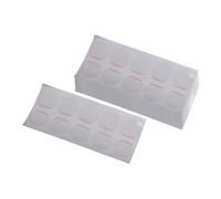 Colcolo 10 Stück Schutzfolie für Uhrengehäuserückseiten, rund, transparent, blasenfrei, PE-Reparaturfolie für die Wartung und den Schutz des Uhrengehäuses, 38 Mm