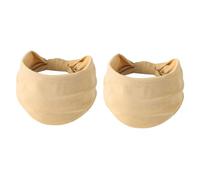 Colcolo 2 Stücke Stirnband Sportbänder bequeme waschbare weiche Bandanas Schweißband für Laufzeit von Fitnessstudio Tennis Fitness Basketball, Khaki