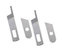 Colcolo 4 Stücke Overlocker Untere Messer für Singer 14CG744 14CG754