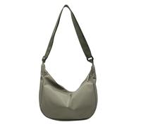 Colcolo Crossbody Bag Damen Schultertasche Satchel Crossbody Tasche Leichtes Nylon Wasserdichter Stoff mit Praktischem Reißverschluss für Reisen Stadtbummel S, Grün