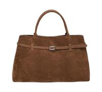 Colcolo Frauen Wildleder -Einkaufstasche, Trendige Großkapazität Mode Casual Slouchy Handtasche Geldbörse, Braun