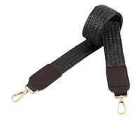 Colcolo Schulterriemen Handtaschengurt Wechselriemen Umhängegurt Taschenriemen Aus Gewebtem Material Und PU für Damen Tasche Brieftasche Basteln Alltag, Dunkler Kaffee