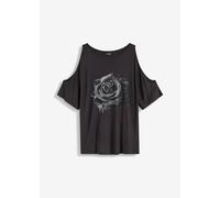 Cold-Shoulder-Shirt aus Viskose 40/42 (M)