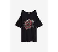 Cold-Shoulder-Shirt aus Viskose 48/50 (XL)