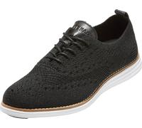 Cole Haan Damen Originalgrand Stitchlite Wingtip Oxford, Black Knit Optic White, 38 EU