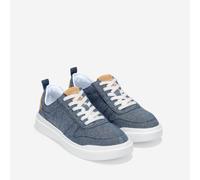 Cole Haan GrandPro Rally Canvas 100% Baumwolle Frauen Chambray/Wildleder/Optic Weiß Trainer EU 42 / UK 8