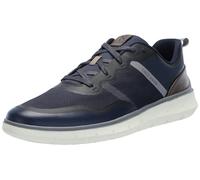 Cole Haan Herren Generation Zerogrand Txt Sneaker, Marineblau/Trüffel/Elfenbein, 41 EU
