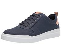 Cole Haan Herren Grandpro Rally Canvas Court Sneaker, Vintage Indigo Leinwand/Natur, 43 EU Weit