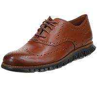 Cole Haan Herren Zerogrand Wingtip Oxford, British Tan Leather/Java, 42.5 EU Weit