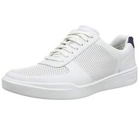 Cole Haan Men's Grand Crosscourt Modern Perforated Sneaker, Optic White/Peacoat, 42.5-M EU